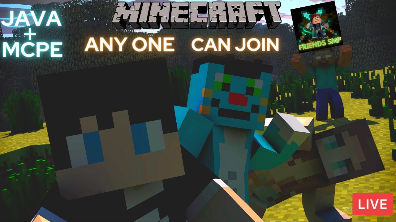 CHAL BETA SELFIE LE LE RE 📱🤳 !! | MINECRAFT SMP LIVE JAVA + MCPE 😎 ...