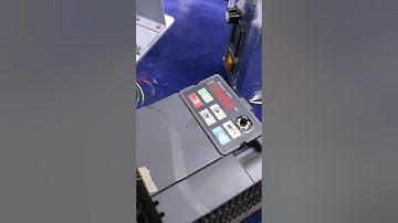 Test run #3 BLDC 3 phase motor using single phase to 3 phase VFD (sensor less)