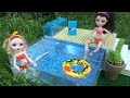 Как сделать БАССЕЙН для барби. Swimming pool for doll