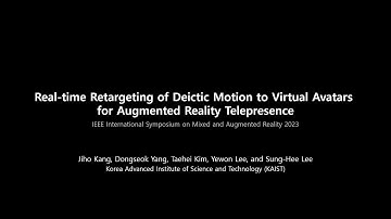 Real-time Retargeting of Deictic Motion to Virtual Avatars for Augmented Reality Telepresence