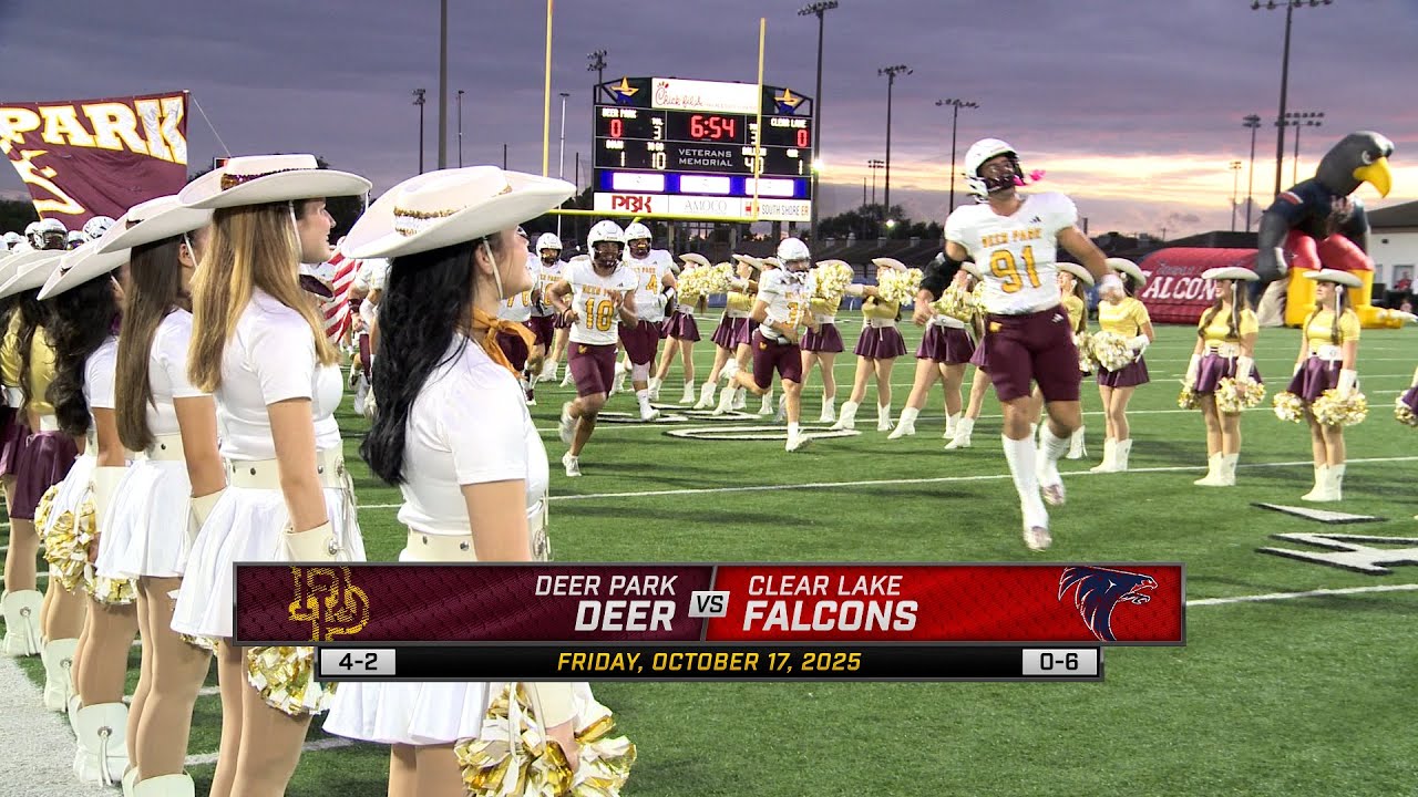 Deer Park Football vs Clear Lake - Game Highlights 10/17/25