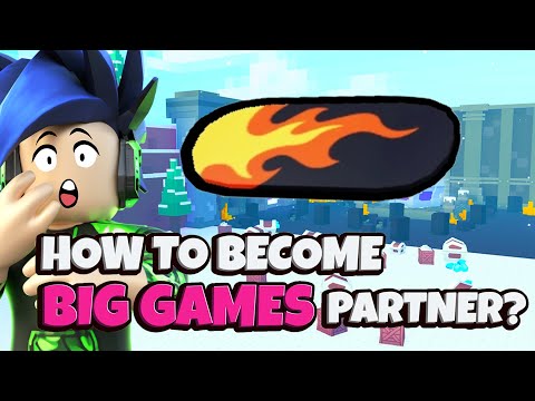 How To Become A BIG GAMES PARTNER In Pet Simulator X 
