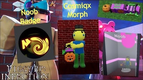 Piggy RP : Infection How To Get Noob Badge and Morph