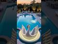Swan-Shaped Pool Transformation | Backyard Makeover Time-lapse