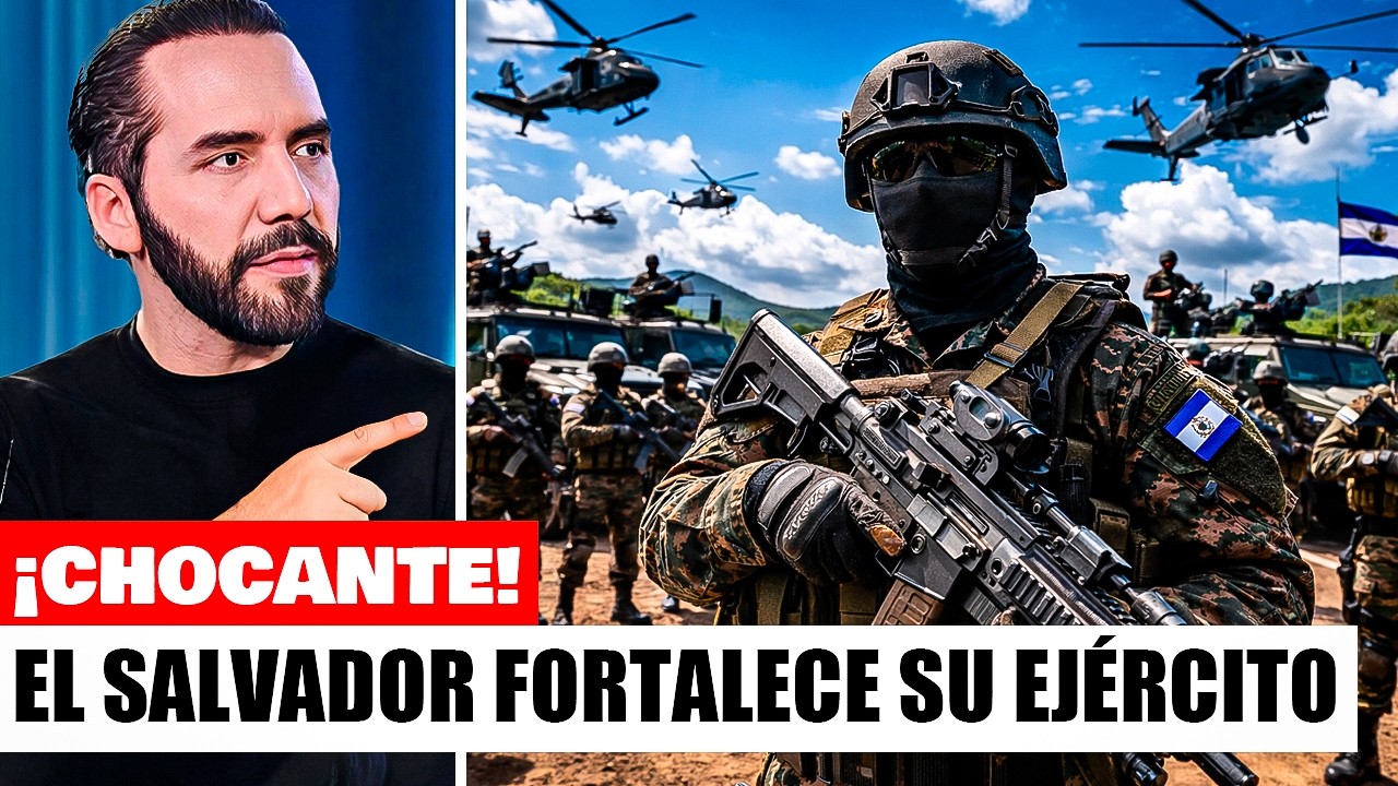 ¡ARMAS SECRETAS! 😱 Lo que el EJÉRCITO de BUKELE ya tiene y NADIE en EL SALVADOR Imaginaba 🇸🇻