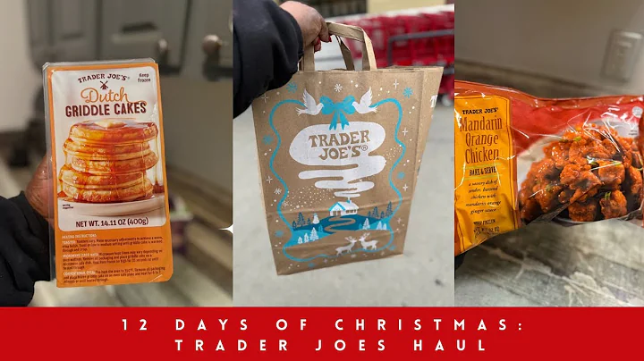 12 DAYS OF CHRISTMAS DAY 6: TRADER JOE'S SHOP WITH ME AND HAUL| DECEMBER TJ FINDS #TRADERJOESFAVS