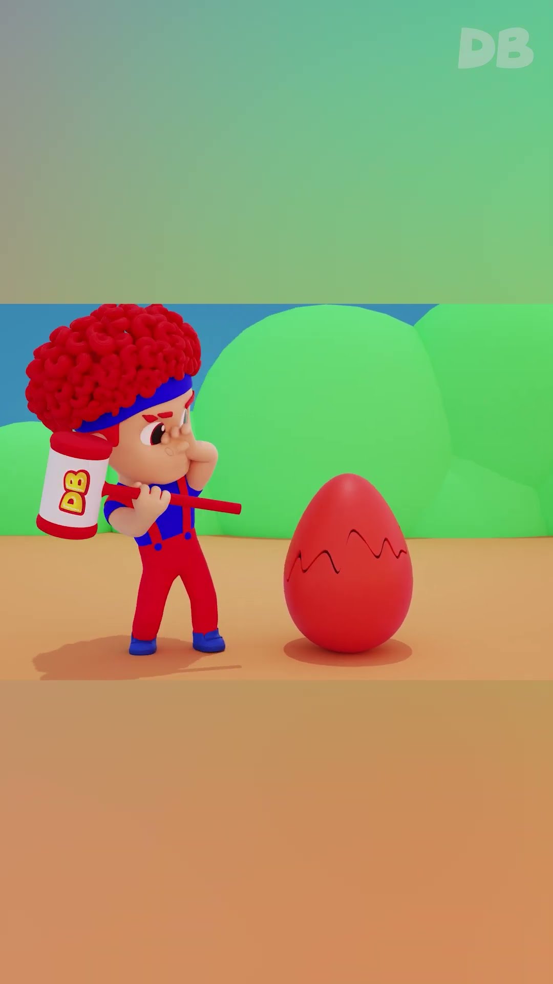 Discover the Surprise Egg Mystery with Our New Heroes! | D Billions #shorts #db