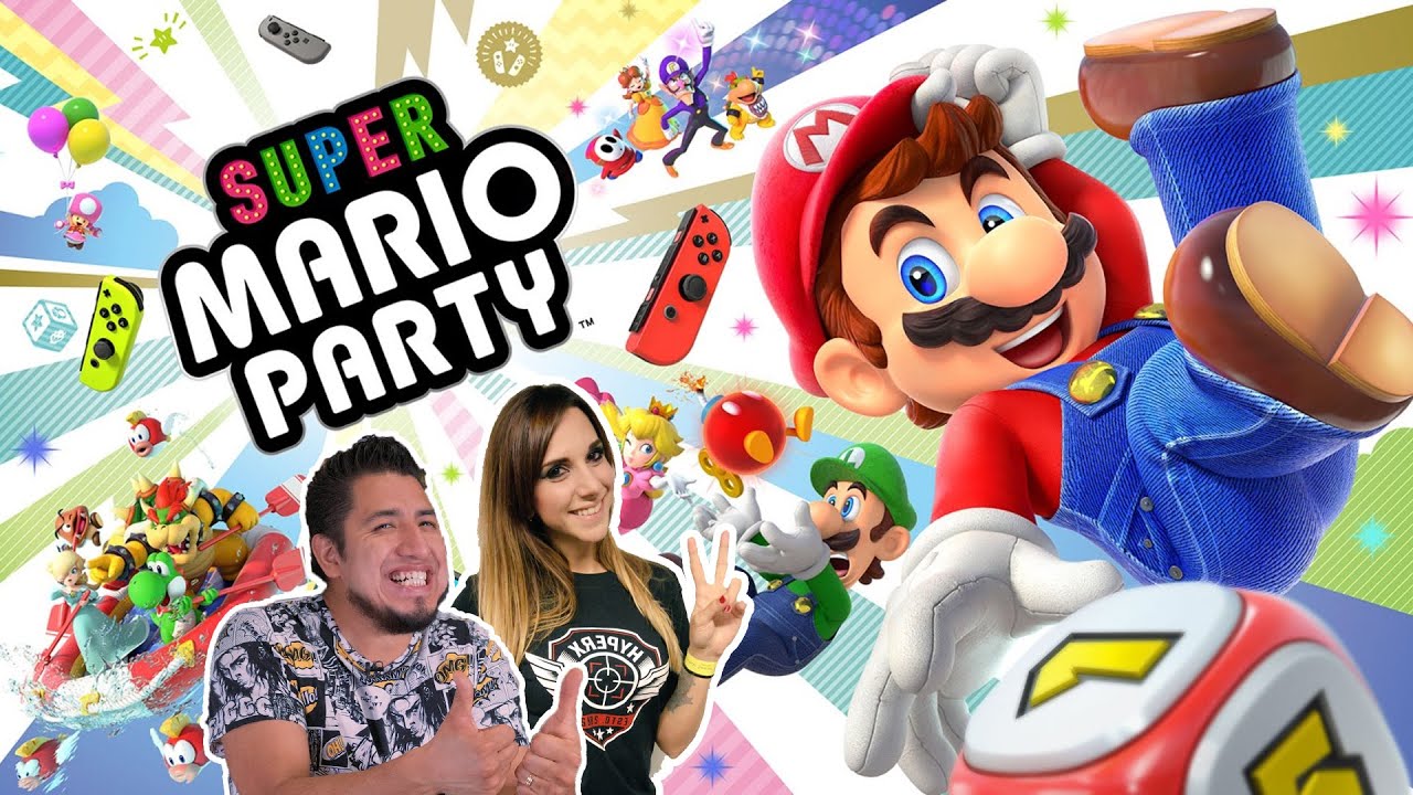 FEDELOBO JUEGA SUPER MARIO PARTY CON AMIGOS