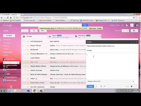Vídeo: Como Enviar Texto Por E-mail