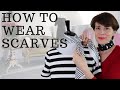 🇫🇷HOW FRENCH WOMEN WEAR SCARVES ⎢4 WAYS