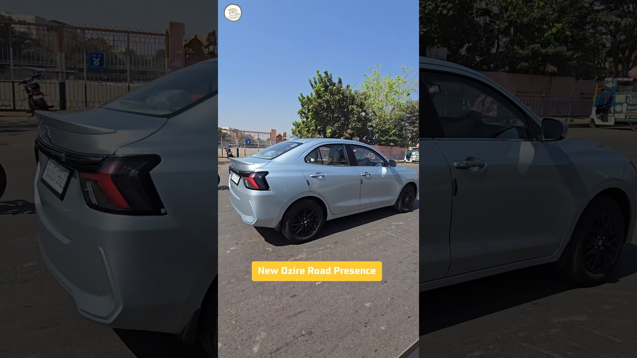 New Dzire Road Presence 😮