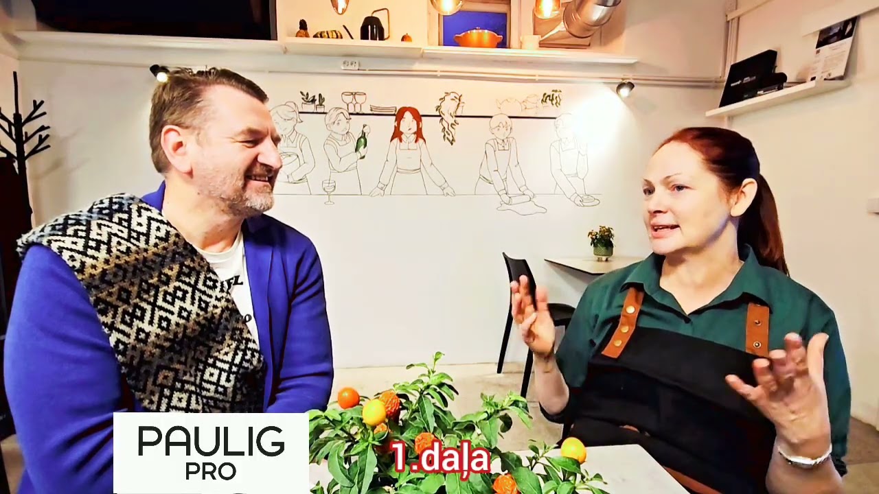 Video intervija (1.daļa) ar Svetlanu Riškovu, kura ir Latvijas Pavāru kluba valdes locekle