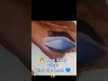 Blue Silver Shimmer Eye Look | Smokey Cut Crease | Viral Eye Makeup Hack