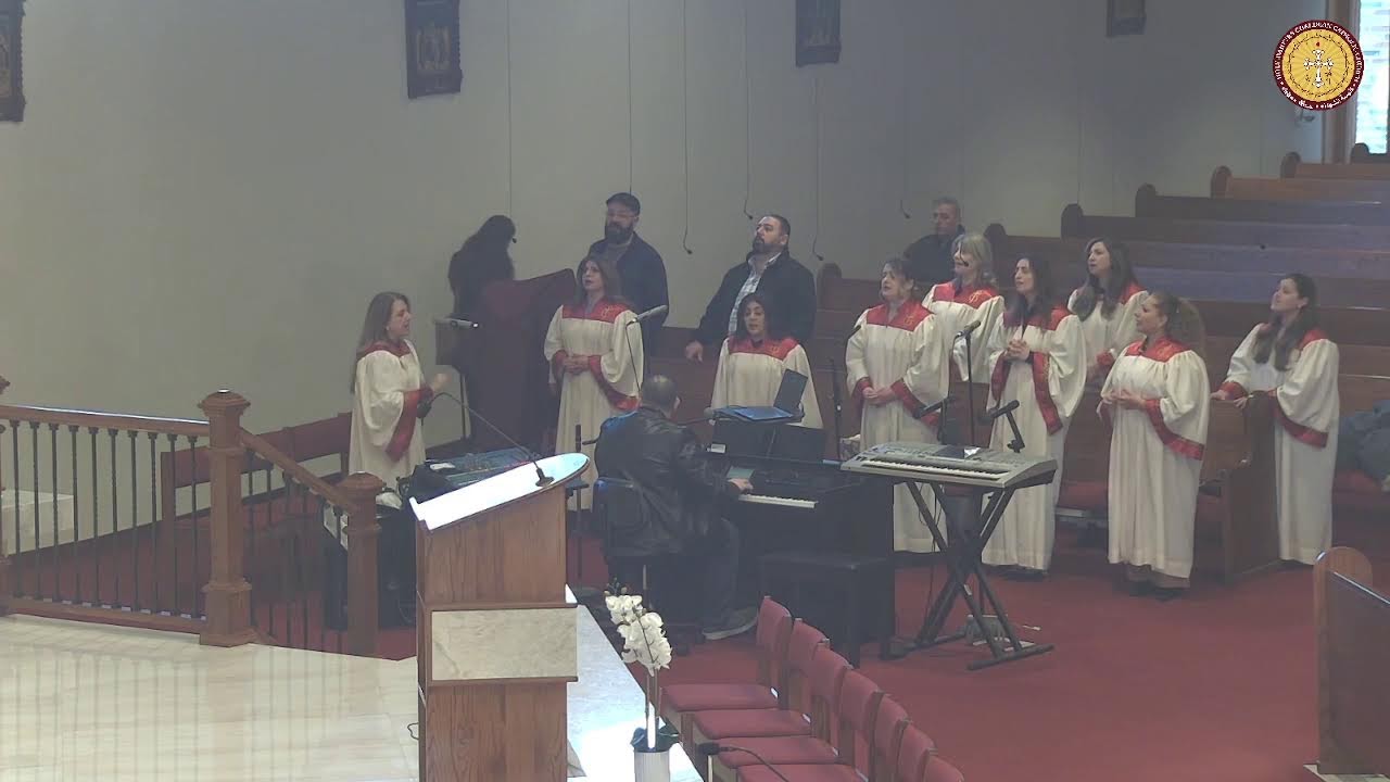 القداس الالهي الأحد الخامس من زمن الدنح باللغة العربية يقيمه  الأب سلوان تبوني راعي كنيسة الشهداء