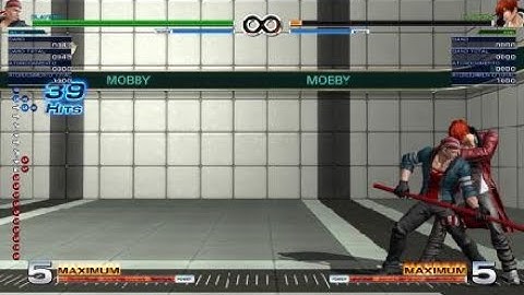 KOFXIV Billy Combo 5 bars 943 damage - by Mobby