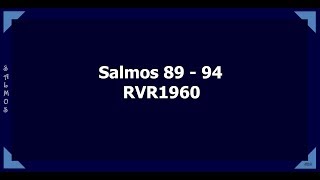 La Biblia hablada/ Salmos 89 - 94