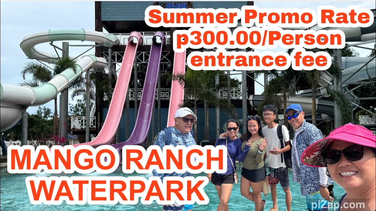 Mango Ranch Newly Open WaterPark in Dumaguete // Mango Ranch Waterpark + Entrance ...