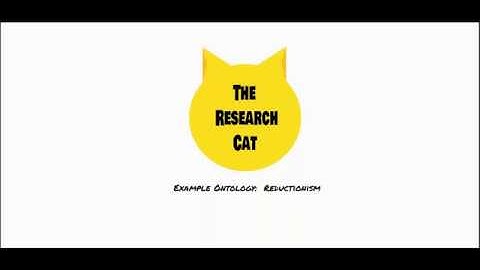 Example Ontology: Reductionism