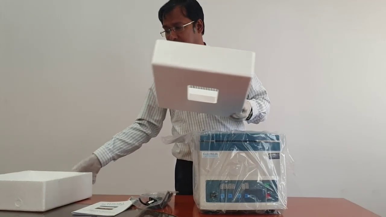 Electra BL Centrifuge Step 1 Unpacking YouTube