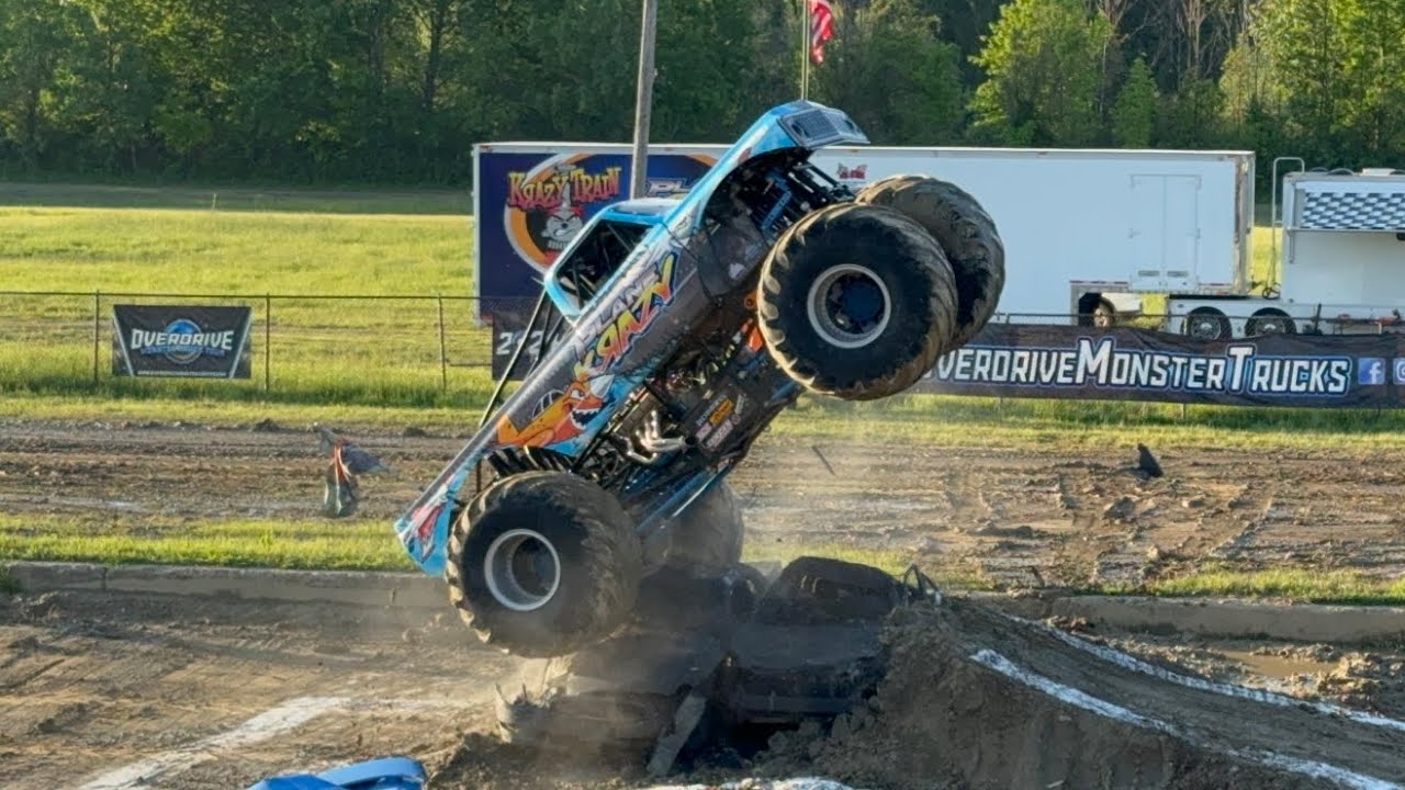 Overdrive Monster Trucks Dunkirk 2024 Best Trick