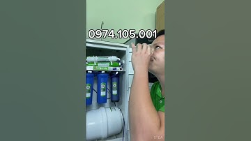 Hướng dẫn cách kiểm tra nước #dogiadungnhabep #maylocnuocchinhhang #beptuchinhhang #maylocnuoc