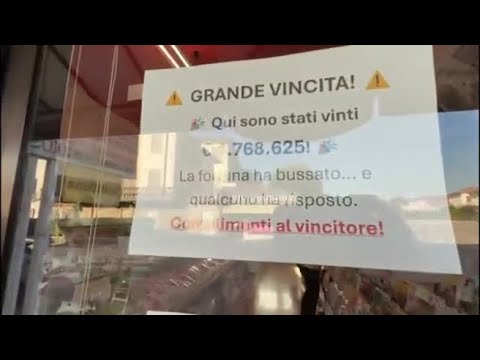 Video Vincita milionaria a Volpago: Gratta e vinci da quasi due milioni