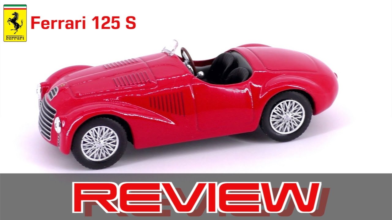DIE CAST FERRARI 125 S scala 1\43