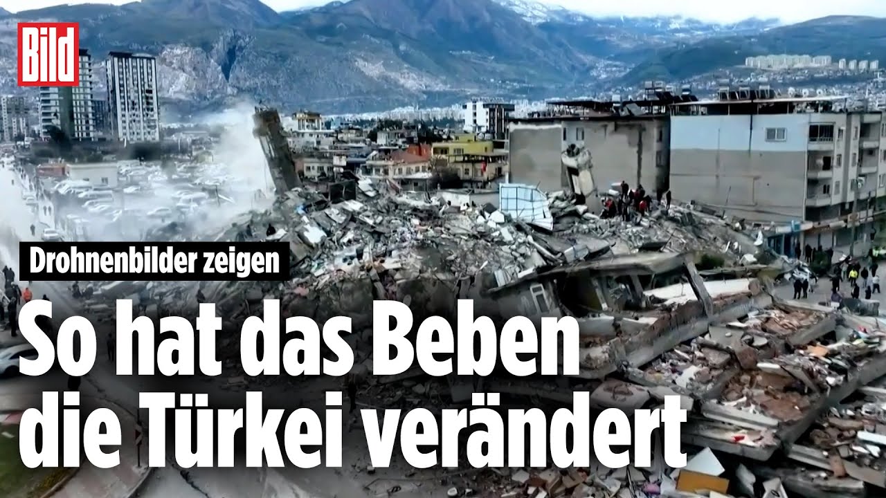 Schockierendes Ausmaß der Erdbeben-Katastrophe in der Türkei