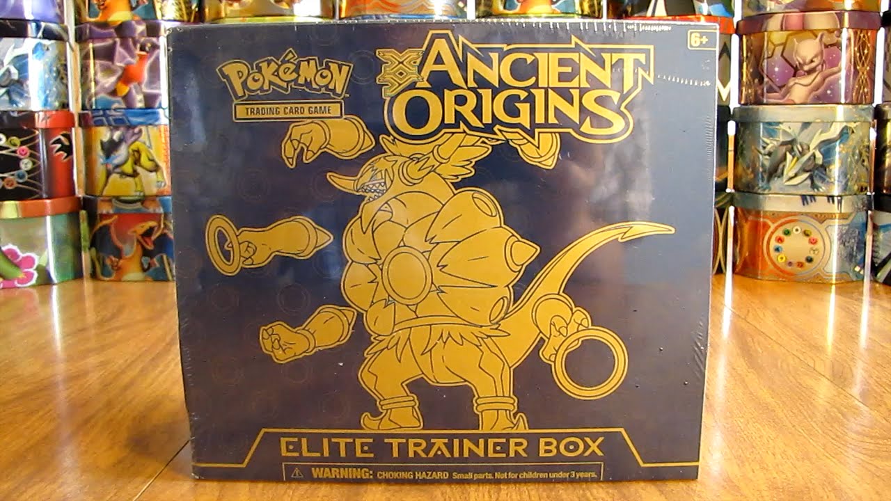 Hoopa Ancient Origins Elite Trainer Box Opening - YouTube