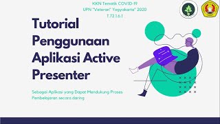 Tutorial Penggunaan Aplikasi Active Presenter screenshot 1