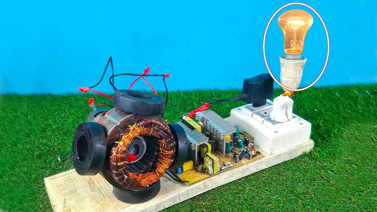 DIY Free Energy: Build Your Own Electricity Generator at Home!