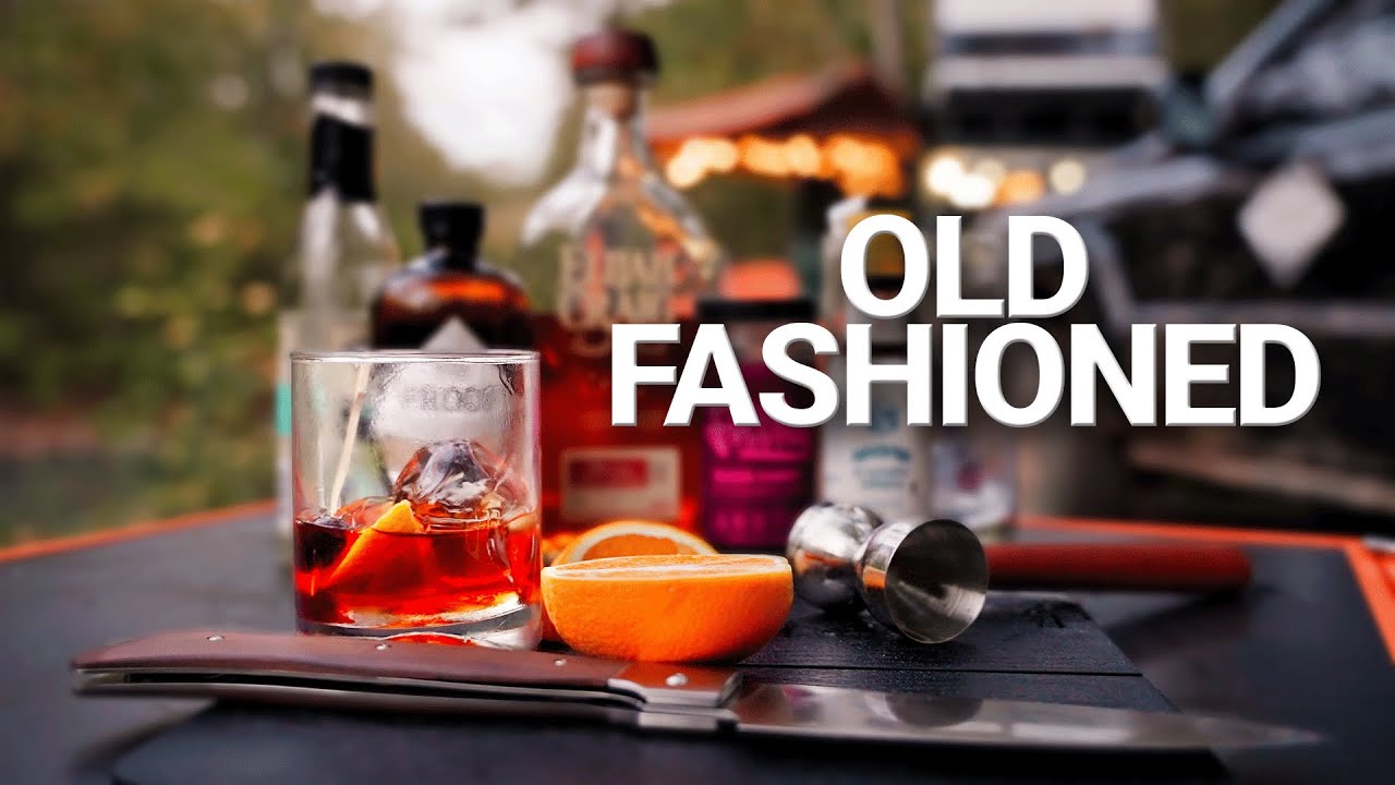 3 Ingredient Cocktails from the Campfire - The Old Fashioned