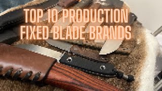 Top 10 Production Knife Brands in the World