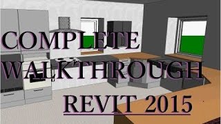 REVIT (walkthrough ,camera, image rendering )