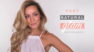 Fast Natural Glam Hair & Makeup | Shonagh Scott