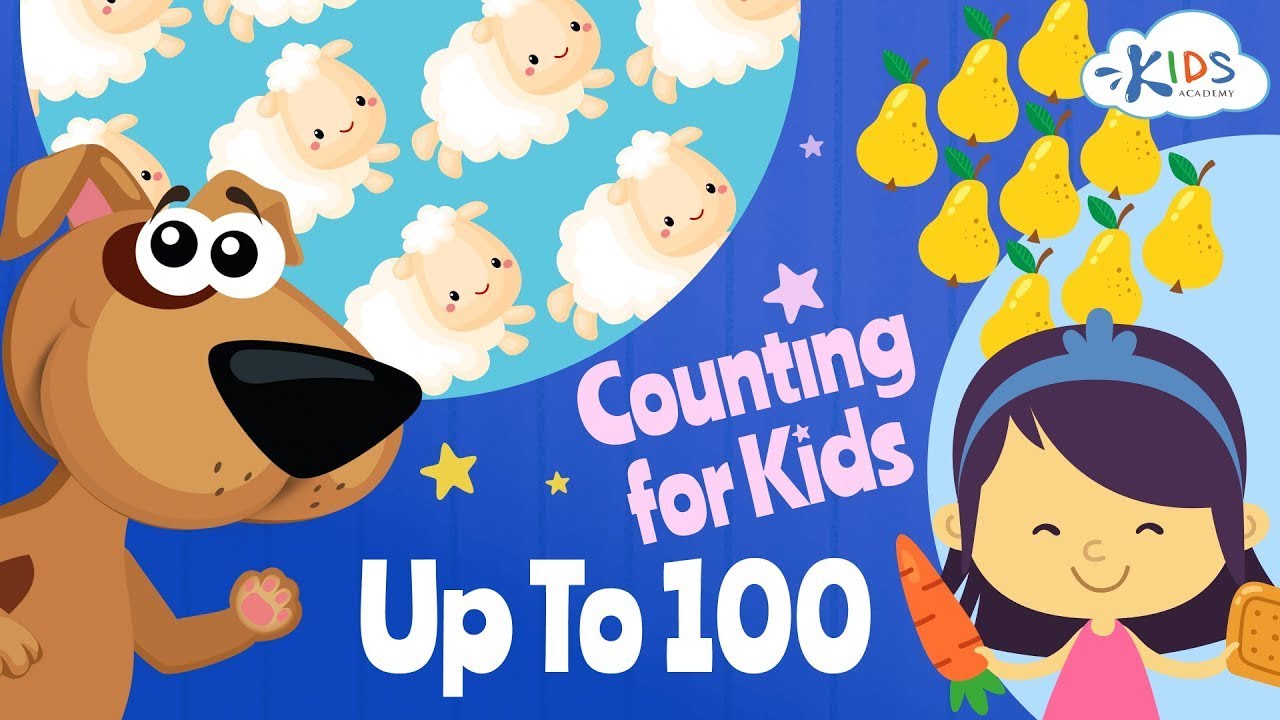 Learn How to Count Numbers 1 to 100 for Kids. Useful Video for Kids. Kids Academy