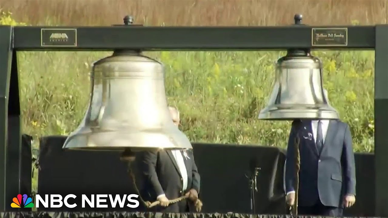 Moment of silence held in Shanksville for victims of United Flight 93 Moment of silence held in Shanksville for victims of United Flight 93