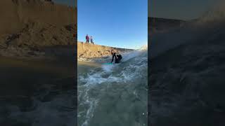 The River Trench BURSTED