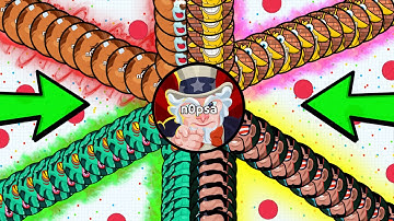 "LEGENDARY REVERSE FAKE TRICKSPLIT TRICK" // SICKEST DESTROYING TEAMS - Agar.io