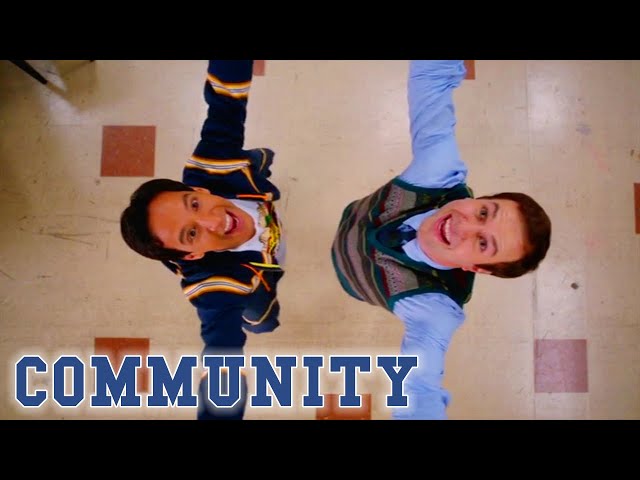 Abed Is Converted By Mr. Rad | Community class=