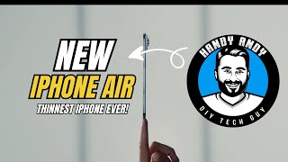 The iPhone Air is REAL - Apple's Thinnest Phone Ever?