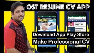 Online Soft Teach Lunched New Resume CV Builder App | Download Resume Cv Make Professional CV 2019 screenshot 2