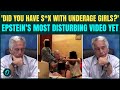 Epstein UNSEEN VIDEO: P*D*PHI*LE Epstein DODGES ‘S*x With Girls’ Questions in CHILLING Interrogation