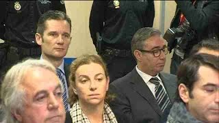 6 años de cárcel para Urdangarín y absolución para la infanta Cristina