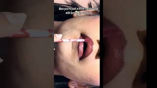 My toxic trait? Buying every brown lip shade #makeup #lips #mars