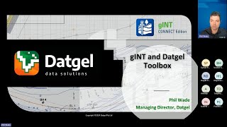 gINT and Datgel Toolbox gINT Add-In Webinar