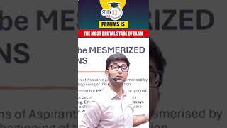Why is UPSC Prelims a very Crucial Stage ? #shorts #upsc #ias