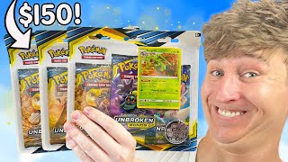 I Opened $150 Worth Of Unbroken Bonds Pokemon Cards...