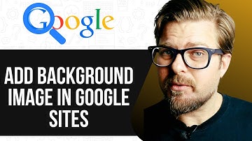 How To Add Background Image in Google Sites - 2025