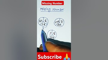 Missing Number | missing Number reasoning | SSC GD missing Numbers #maths #shorts #mathstricks...